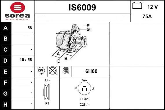 Sera IS6009 - Ģenerators ps1.lv