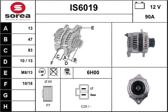 Sera IS6019 - Ģenerators ps1.lv