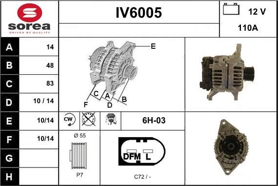 Sera IV6005 - Ģenerators ps1.lv