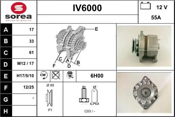 Sera IV6000 - Ģenerators ps1.lv