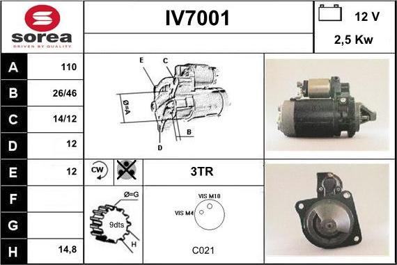 Sera IV7001 - Starteris ps1.lv