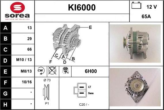 Sera KI6000 - Ģenerators ps1.lv