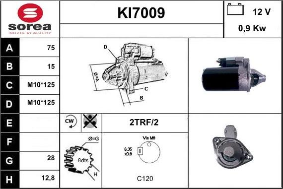 Sera KI7009 - Starteris ps1.lv