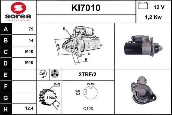 Sera KI7010 - Starteris ps1.lv