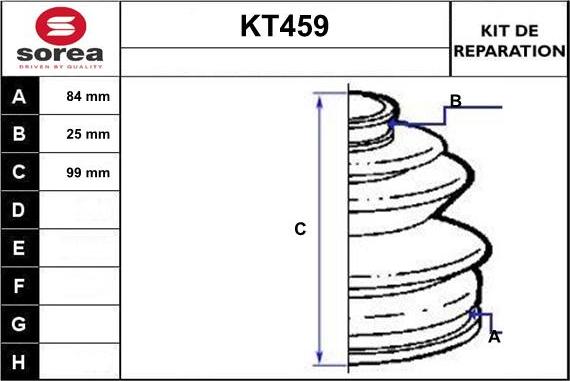 Sera KT459 - Putekļusargs, Piedziņas vārpsta ps1.lv