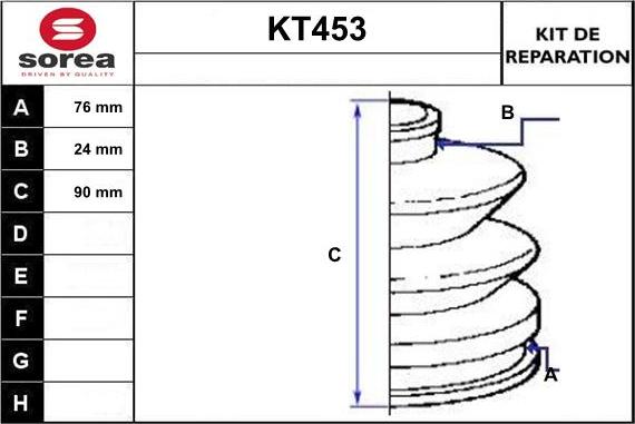 Sera KT453 - Putekļusargs, Piedziņas vārpsta ps1.lv