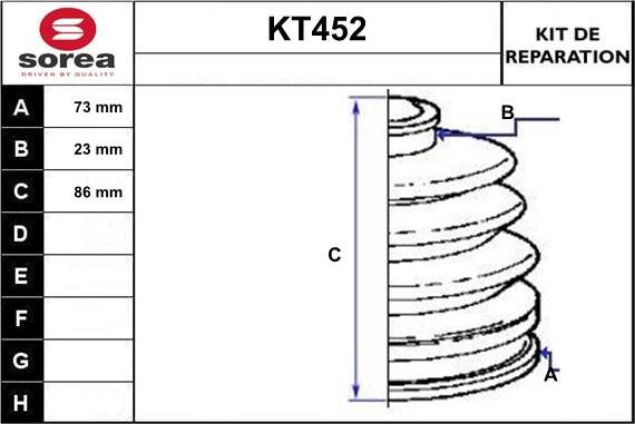 Sera KT452 - Putekļusargs, Piedziņas vārpsta ps1.lv