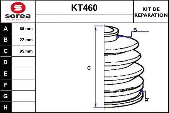 Sera KT460 - Putekļusargs, Piedziņas vārpsta ps1.lv