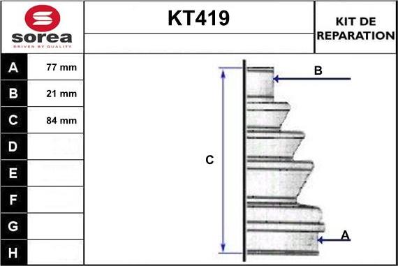 Sera KT419 - Putekļusargs, Piedziņas vārpsta ps1.lv