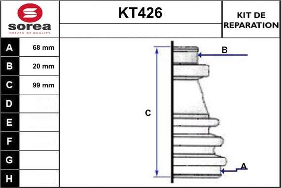 Sera KT426 - Putekļusargs, Piedziņas vārpsta ps1.lv