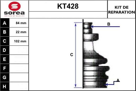 Sera KT428 - Putekļusargs, Piedziņas vārpsta ps1.lv