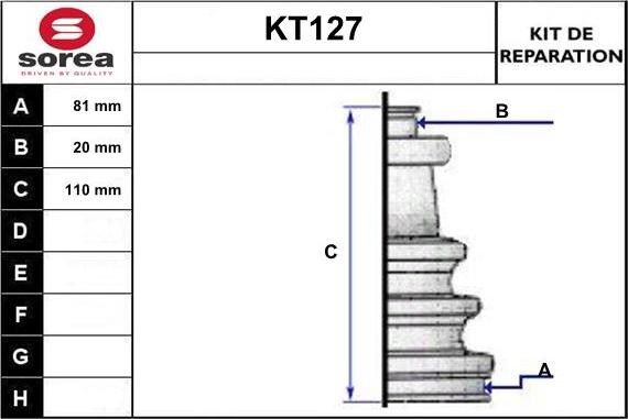 Sera KT127 - Putekļusargs, Piedziņas vārpsta ps1.lv