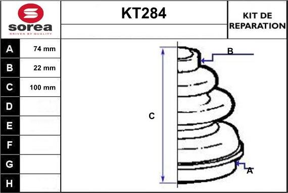 Sera KT284 - Putekļusargs, Piedziņas vārpsta ps1.lv