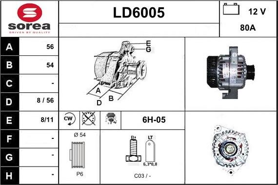 Sera LD6005 - Ģenerators ps1.lv