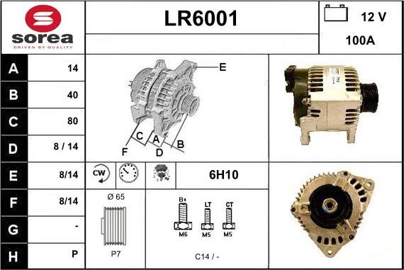 Sera LR6001 - Ģenerators ps1.lv