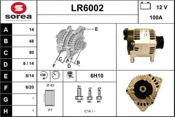 Sera LR6002 - Ģenerators ps1.lv