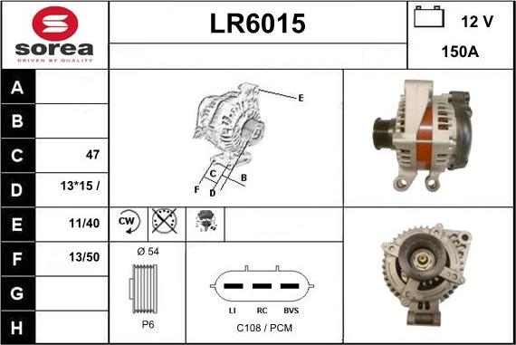 Sera LR6015 - Ģenerators ps1.lv