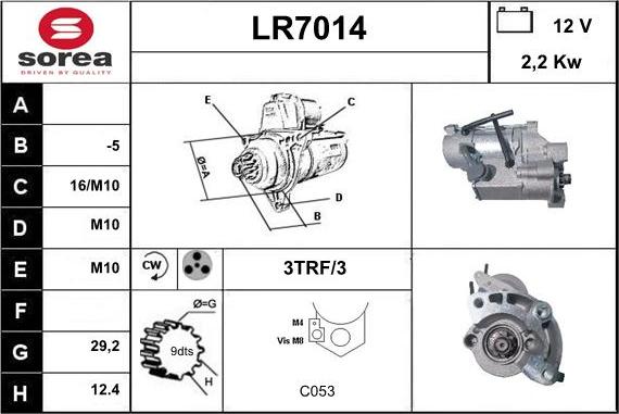 Sera LR7014 - Starteris ps1.lv