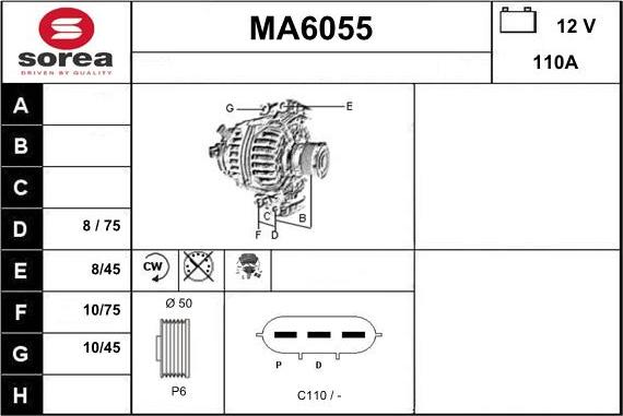 Sera MA6055 - Ģenerators ps1.lv