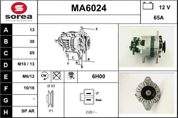 Sera MA6024 - Ģenerators ps1.lv