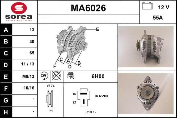 Sera MA6026 - Ģenerators ps1.lv