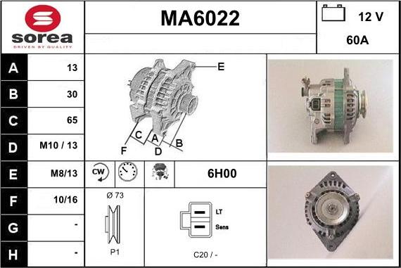 Sera MA6022 - Ģenerators ps1.lv