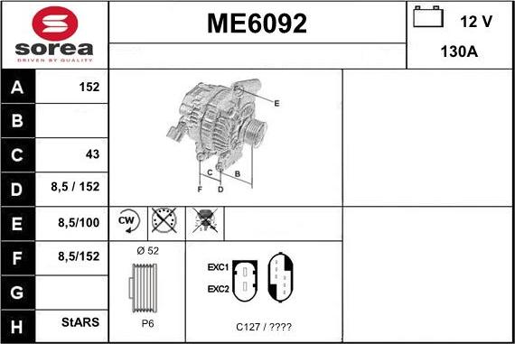 Sera ME6092 - Ģenerators ps1.lv