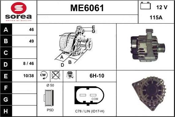 Sera ME6061 - Ģenerators ps1.lv