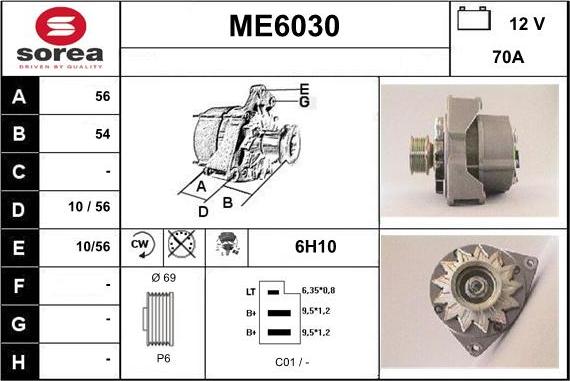 Sera ME6030 - Ģenerators ps1.lv