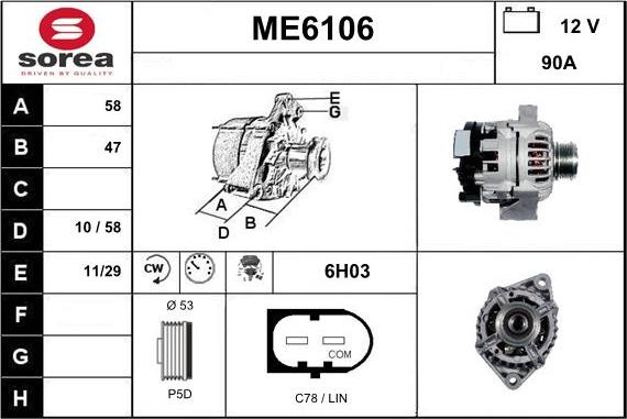Sera ME6106 - Ģenerators ps1.lv