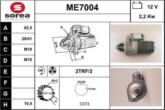 Sera ME7004 - Starteris ps1.lv