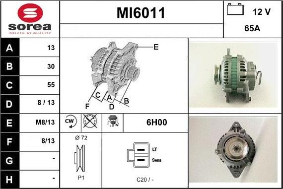 Sera MI6011 - Ģenerators ps1.lv