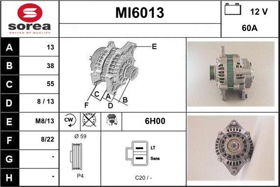Sera MI6013 - Ģenerators ps1.lv