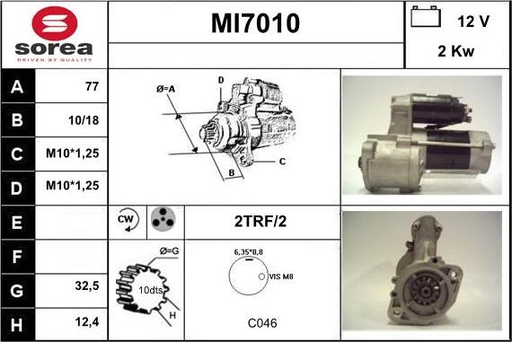 Sera MI7010 - Starteris ps1.lv