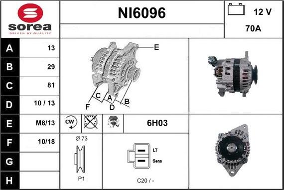 Sera NI6096 - Ģenerators ps1.lv