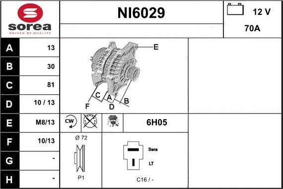 Sera NI6029 - Ģenerators ps1.lv