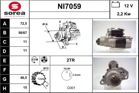 Sera NI7059 - Starteris ps1.lv