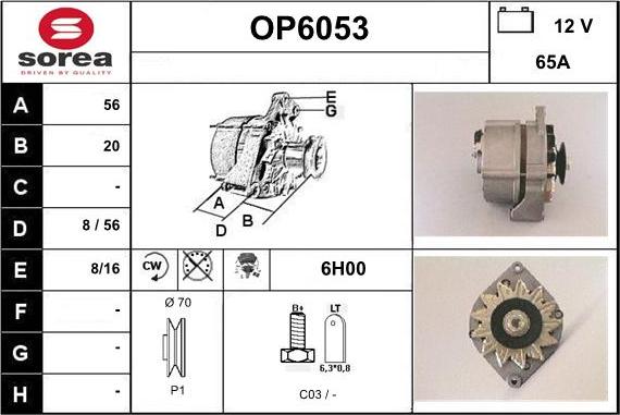 Sera OP6053 - Ģenerators ps1.lv