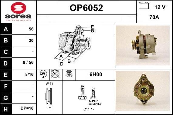 Sera OP6052 - Ģenerators ps1.lv