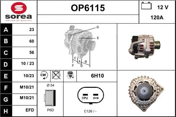 Sera OP6115 - Ģenerators ps1.lv