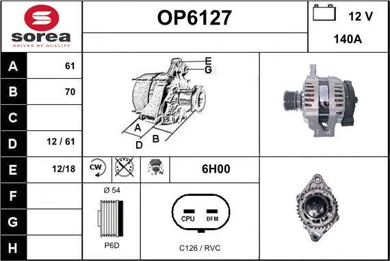 Sera OP6127 - Ģenerators ps1.lv