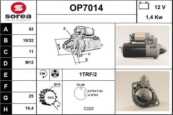 Sera OP7014 - Starteris ps1.lv