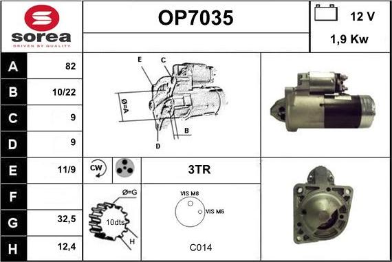 Sera OP7035 - Starteris ps1.lv