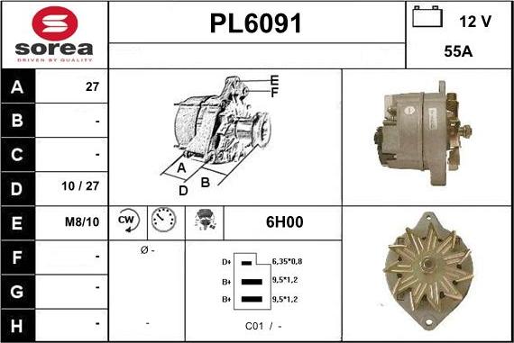 Sera PL6091 - Ģenerators ps1.lv