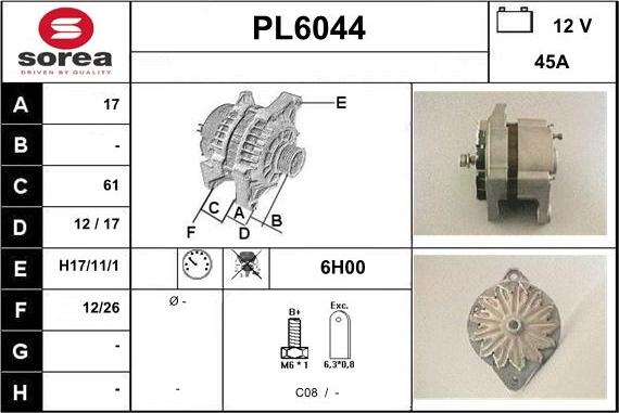 Sera PL6044 - Ģenerators ps1.lv