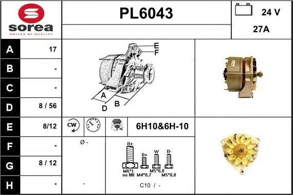 Sera PL6043 - Ģenerators ps1.lv