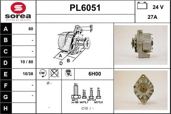 Sera PL6051 - Ģenerators ps1.lv