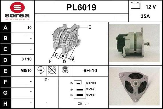 Sera PL6019 - Ģenerators ps1.lv