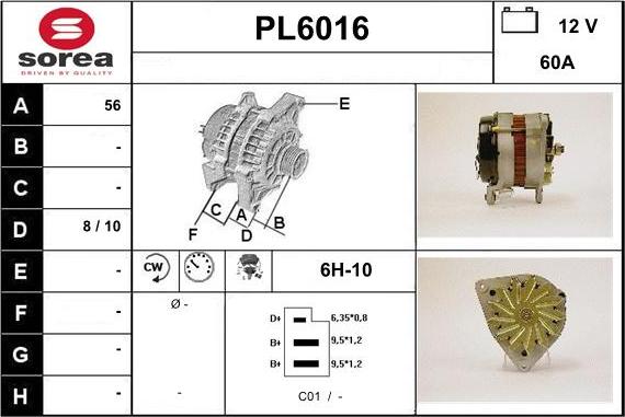 Sera PL6016 - Ģenerators ps1.lv