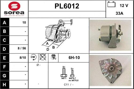 Sera PL6012 - Ģenerators ps1.lv